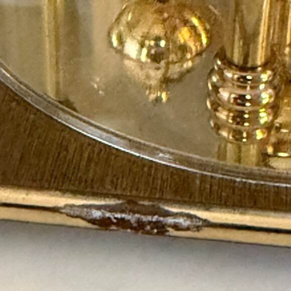 Benchmark Anniversary Mantle Clock - Vintage - Picture 10 of 10